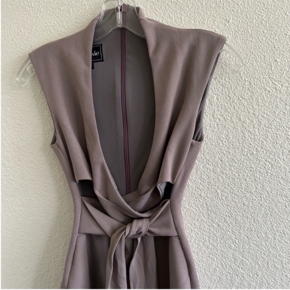 Nookie Miami Midi Dress Taupe - Picture 6 of 8